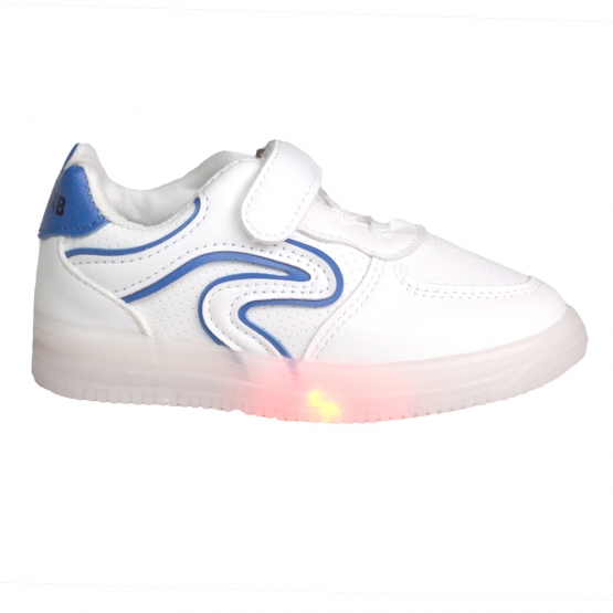 Detské tenisky svietiace Šport modré