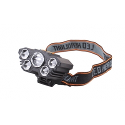 5LED dobíjacia čelovka L-T21