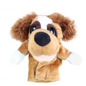 Plyšový maňuška na ruku psík var.2