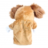 Plyšový maňuška na ruku psík var.2