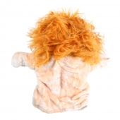 Plyšový maňuška na ruku lev var.2