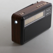 Prenosné 3-pásmové solárne rádio X-BASS čierne