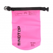 Nepremokavý vak 2 l ružový