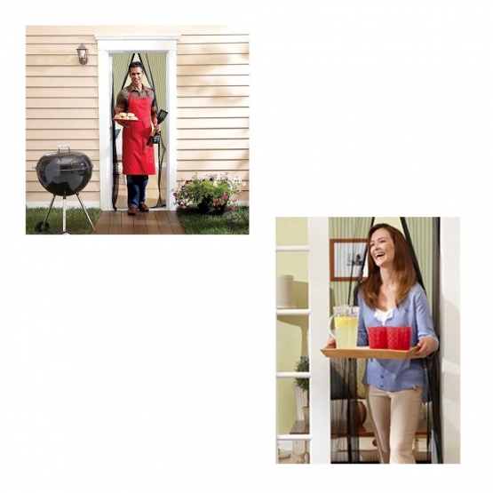 Magnetická sieť do dverí 210 x 100 cm