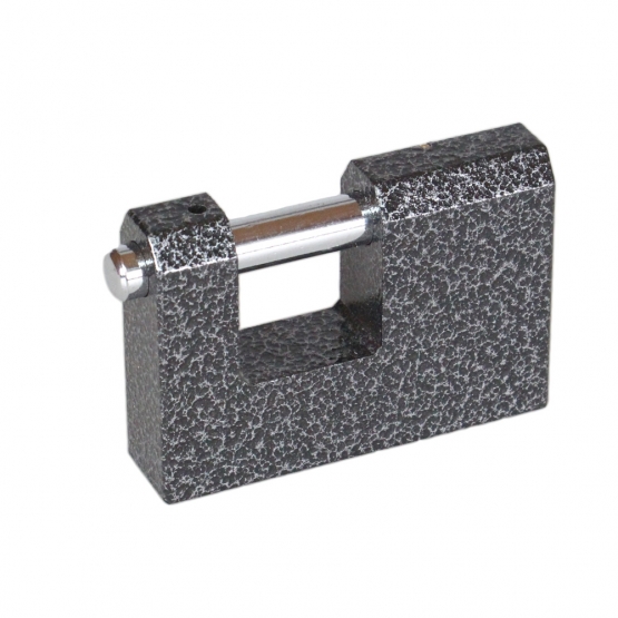 Bezpečnostný visiaci zámok čierny