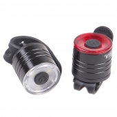 Sada 2 LED silikónových svetiel na bicyke