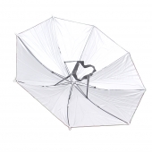 Skladací dáždnik na hlavu maskáčový