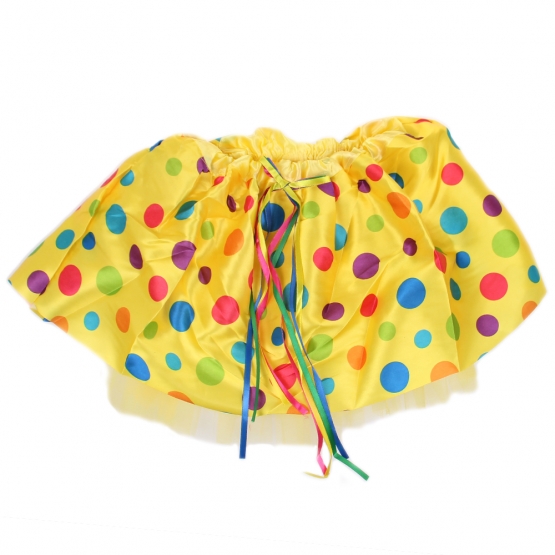 Kostým žltý s bodkami