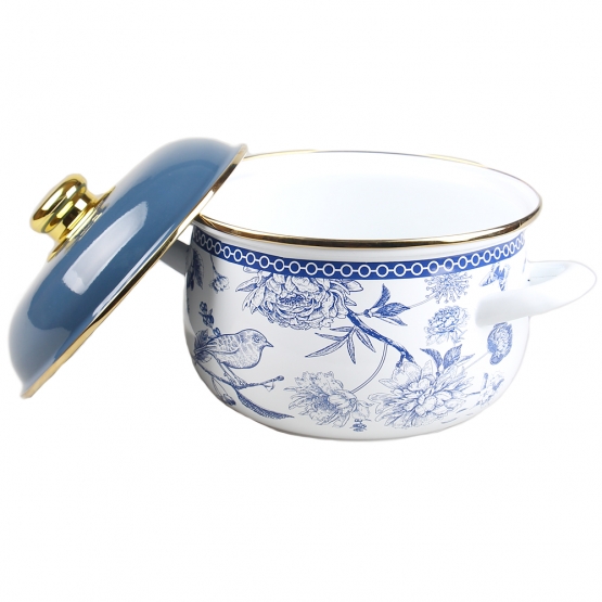 6-dielna sada smaltovaných hrncov ZL-8726