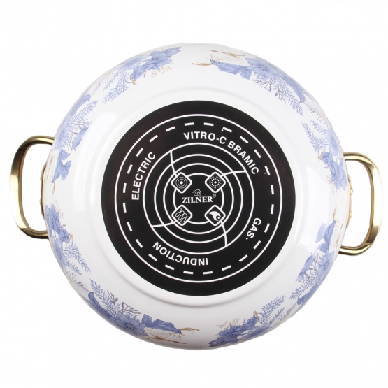 6-dielna sada smaltovaných hrncov ZL-8728