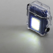 Elektrický špirálový zapaľovač modrý