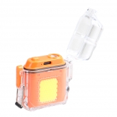 Elektrický špirálový zapaľovač oranžový