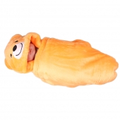 Detská deka Happy Baby oranžová – medvedík