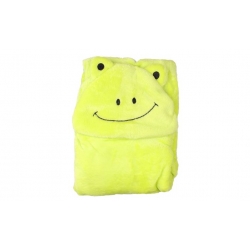 Detská deka Happy Baby zelená - žabička
