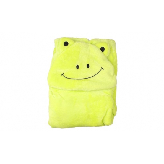 Detská deka Happy Baby zelená - žabička