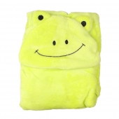 Detská deka Happy Baby zelená - žabička