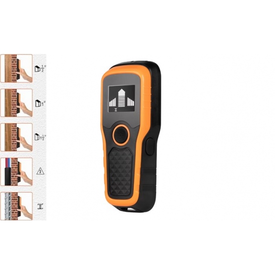 Detektor elektrických káblov a kovov