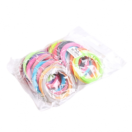 3D pero s LCD displejom modré