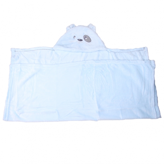 Detská deka Happy Baby modrá – psík