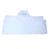 Detská deka Happy Baby modrá - sova