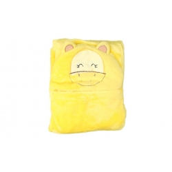 Detská deka Happy Baby žltá - levíček