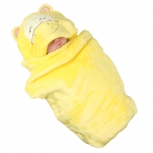 Detská deka Happy Baby žltá - levíček