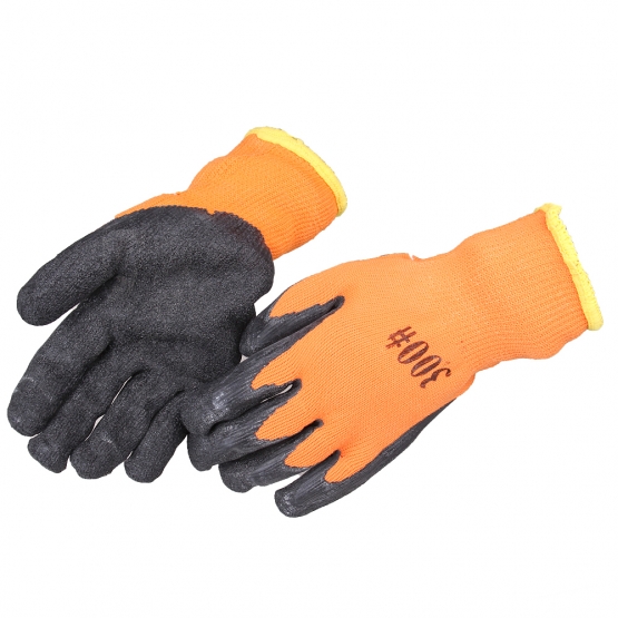 Ochranné pracovné rukavice oranžové