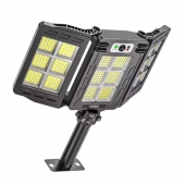 Sklopné solárne LED svetlo s pohybovým senzorom