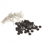 Klince s podložkou pre nopové fólie 100 ks