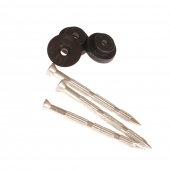 Klince s podložkou pre nopové fólie 100 ks