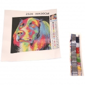 Diamantový obraz psík