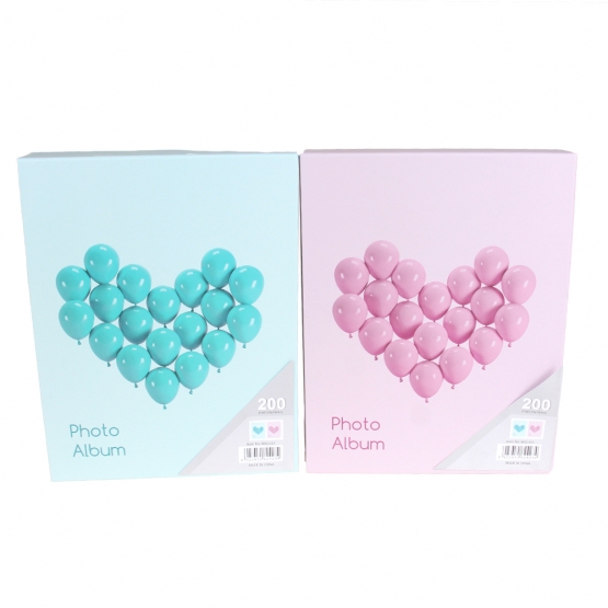 Fotoalbum na 200 fotografií balónkové srdce