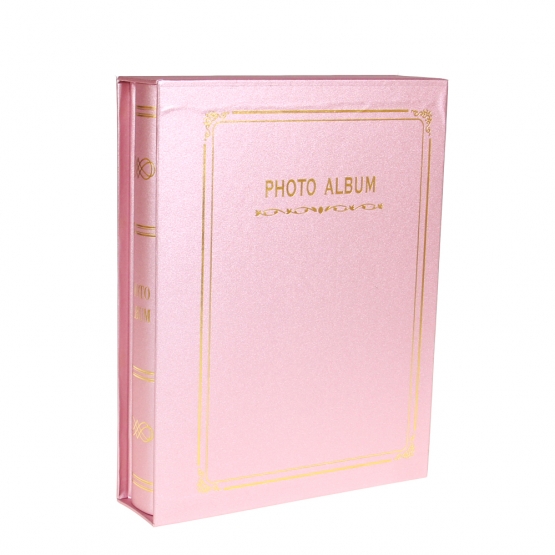 Fotoalbum na 200 fotografií ružové typ A