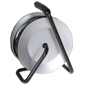 Predlžovací kábel na bubne 50 m 2,5mm čierny