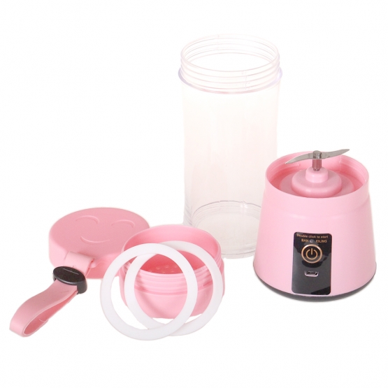 Smoothie mixér ružový