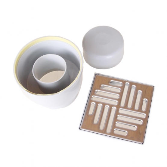 Podlahový vpust 150x150x130 mm