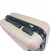 Sada 3 kufrov škrupinových LA2 béžová