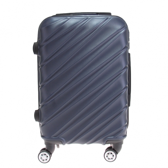 Sada 3 kufrov škrupinových LA3 tmavo modrá