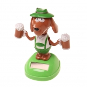 Solárna tancujúce dekorácie psík s trakmi