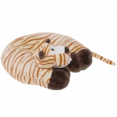 Cestovný vankúšik tiger hnedý
