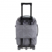 Sada 3 látkových kufrov svetlo šedá 4