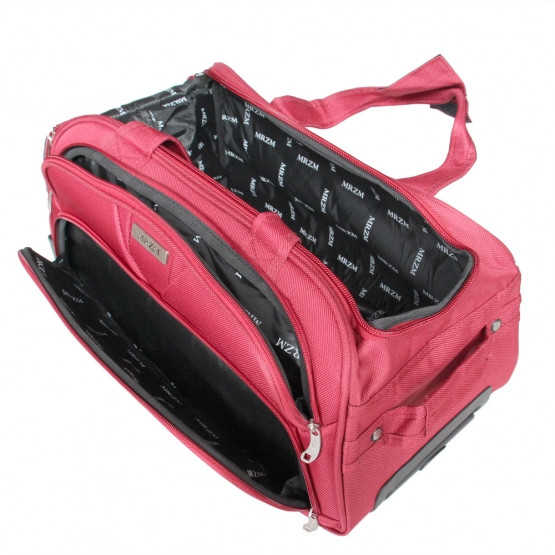 Cestovná taška na kolieskach MRZM červená veľká