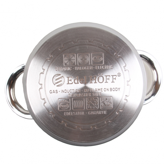 12-dielna sada hrncov z nerezovej ocele EH-9148