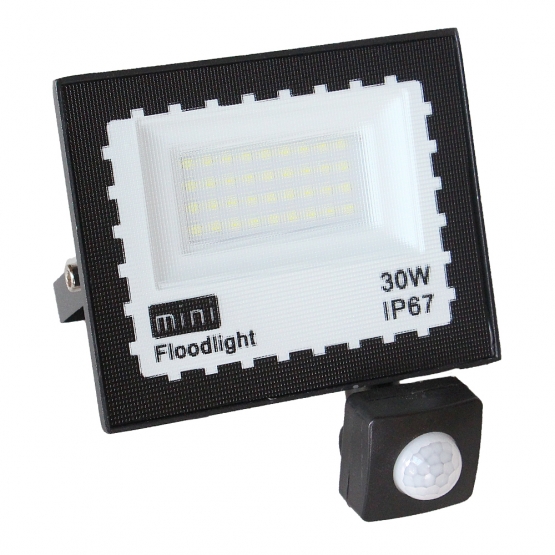 LED reflektor s pohybovým čidlom 30 W