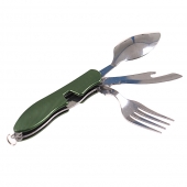 Multifunkčný kempingový príbor