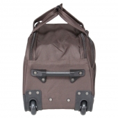 Cestovná taška na kolieskach MRZM tmavo hnedá malá