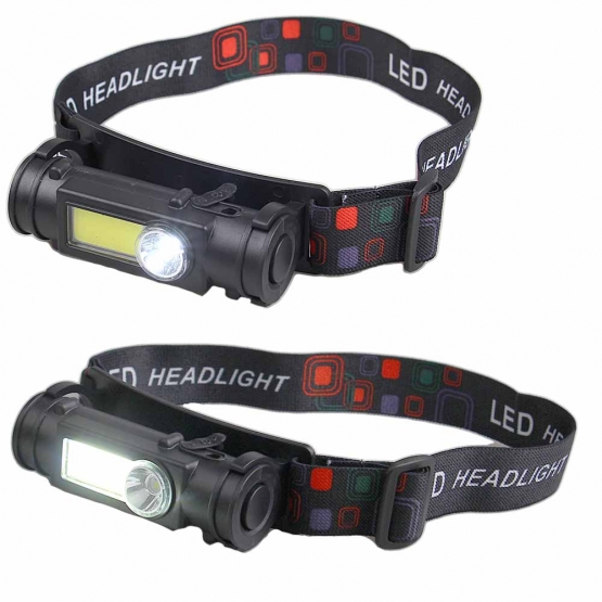 Výkonná LED čelovka var.2