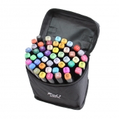 Súprava obojstranných fixiek 48 ks