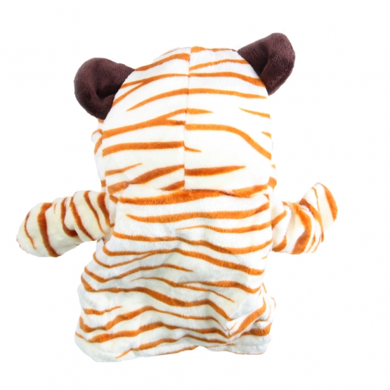 Plyšový maňuška na ruku tiger