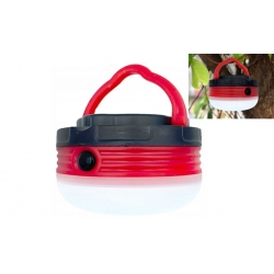 Multifunkčné kempingové svietidlo červené